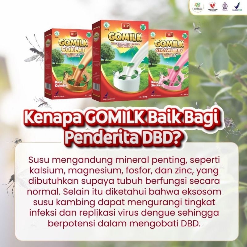 

JHP GOMILK Susu kambing etawa plus herbal superfood