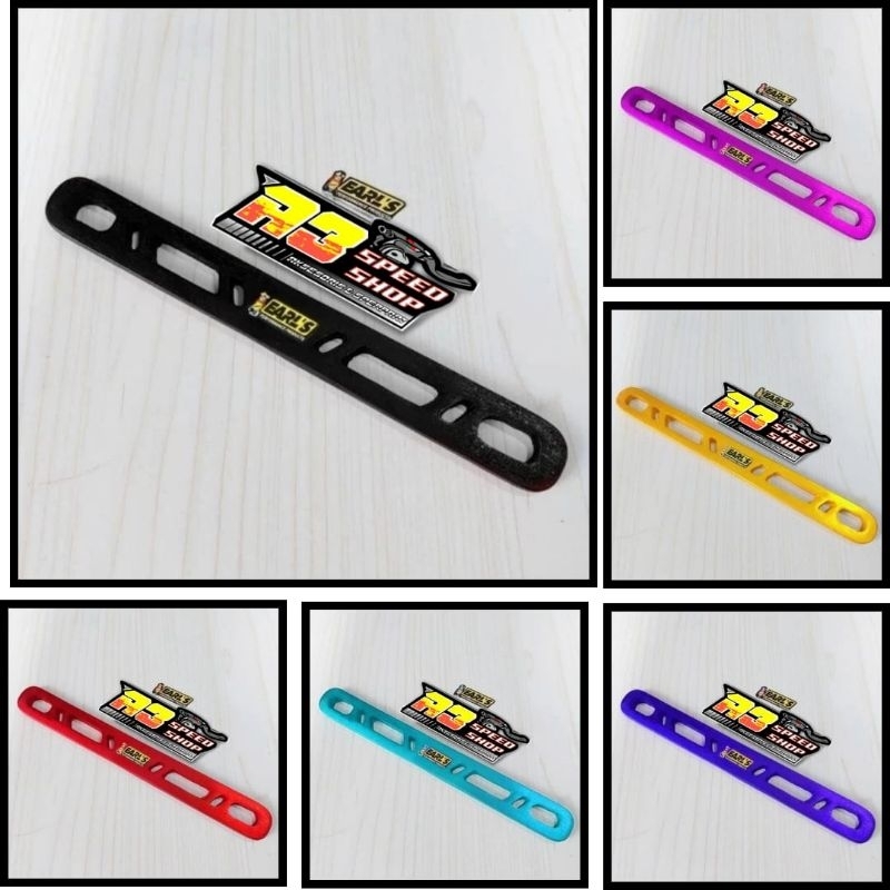 Braket Knalpot Arm Honda Vario 125 150 LED Old motif coak EARLS bahan aluminium tebal