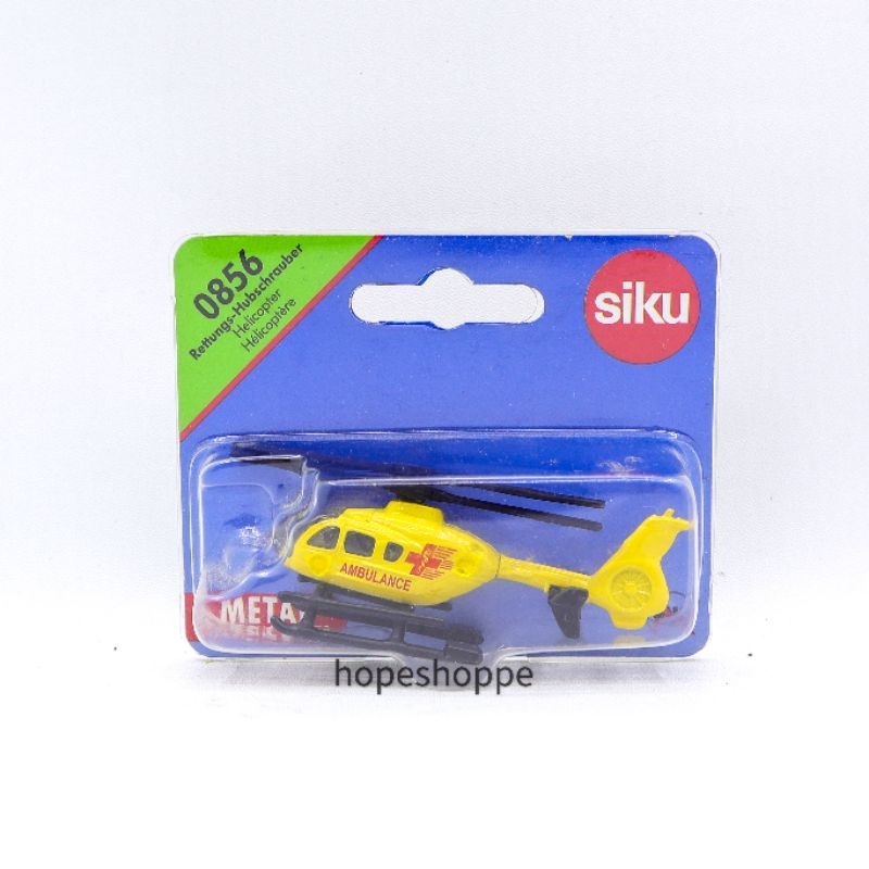 Siku 0856 Ambulance Helicopter Original Diecast Heli Paramedic