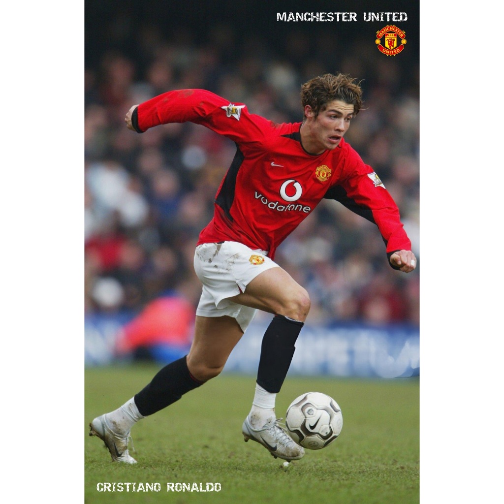 POSTER CRISTIANO RONALDO MU