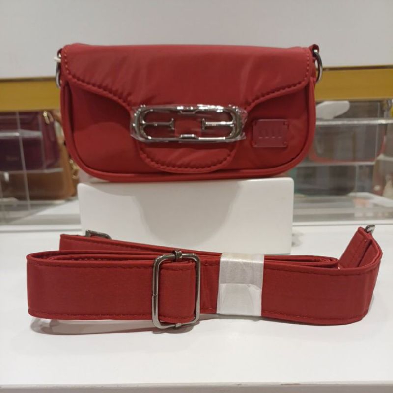 Tas Sling Bag Mini Wanita ELLE 3215 Produk Original Depstore Mall Tas Selempang Parasut Nilon