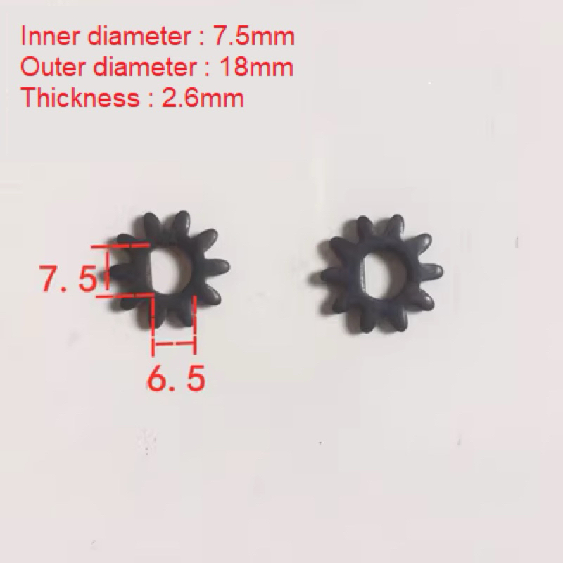 Spare Part Gear Mata Gilingan Mie Manual Gear Besar Kecil Mesin Mie Portable