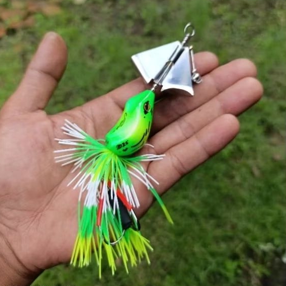 SLETER TEKTOK BUZZBAIT JAIL LURE SET UMPAN CASTING TOMAN