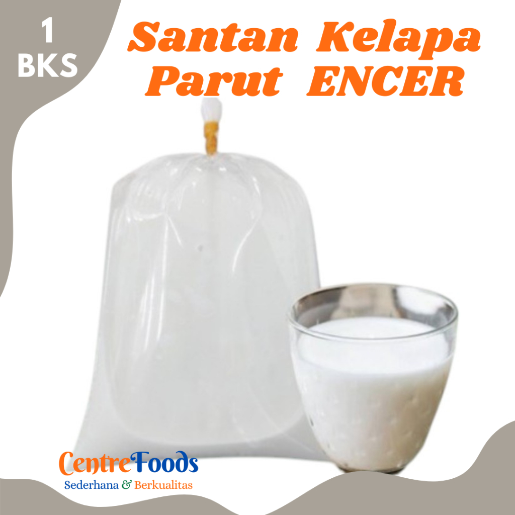 

SANTAN KELAPA Encer - Santan Cair Kelapa Murni Encer Fresh | 1 Buah [ Harga Per BKS ]