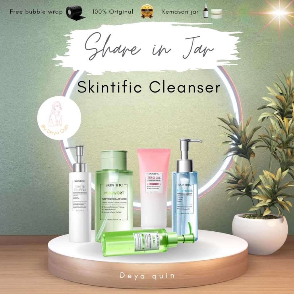 (SHARE in JAR) SKINTIFIC CLEANSER