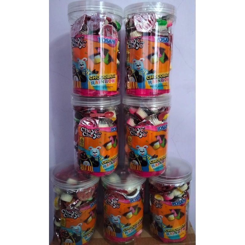 

Yosan Choyo Cup Toples / Snack Jadul / Choyo Rainbow