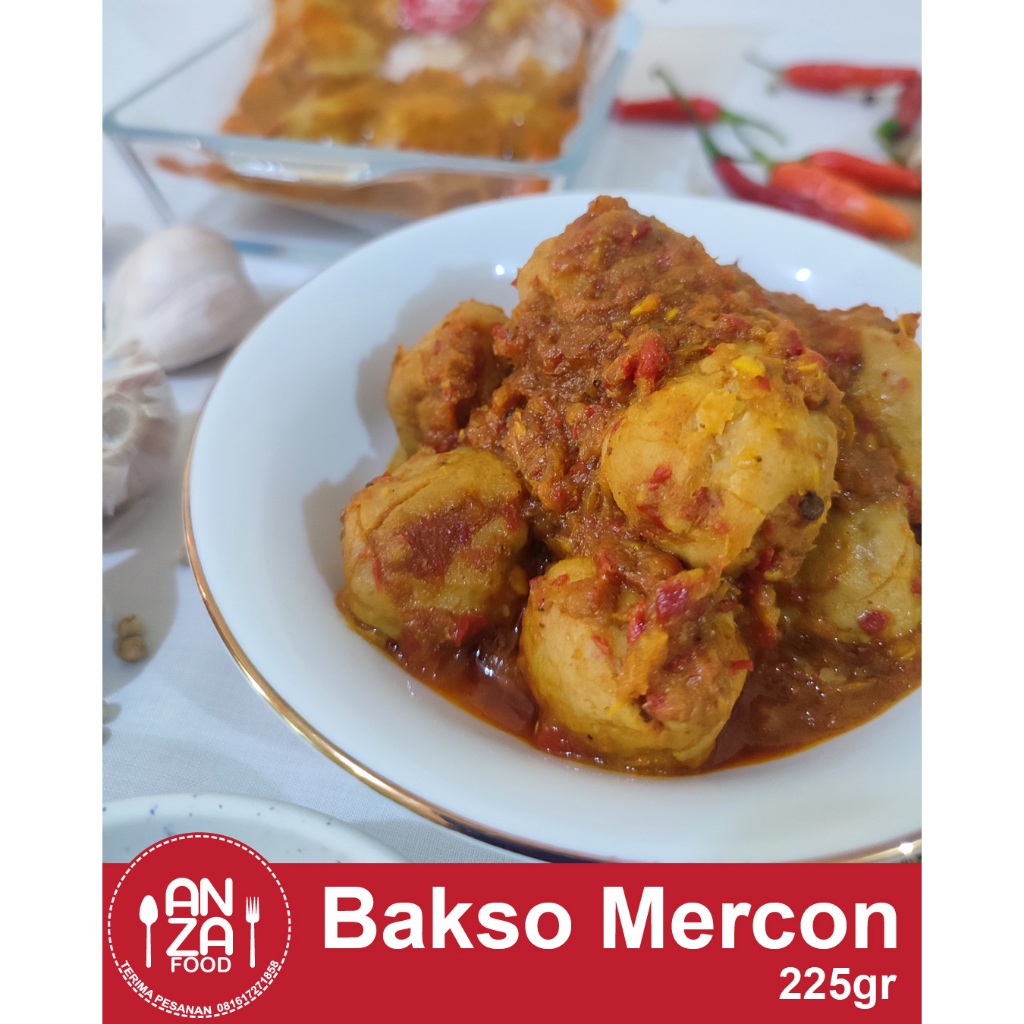 OSENG MERCON | BAKSO MERCON | ANZA FOOD | FROZEN FOOD SIAP SAJI