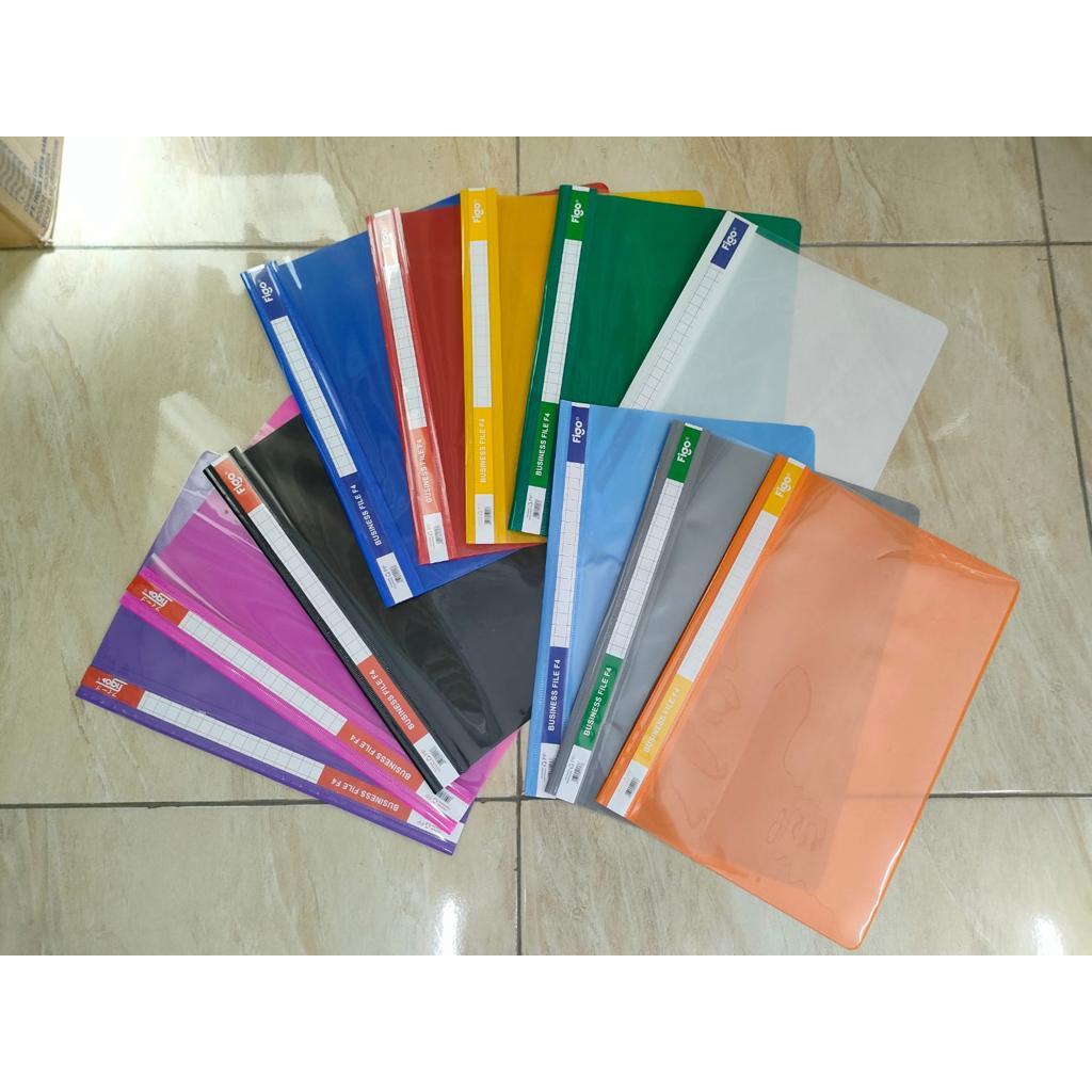 

(1 Pcs) Map Business File Plastik / Map Bisnis Folder Acco Fastener Folio F4
