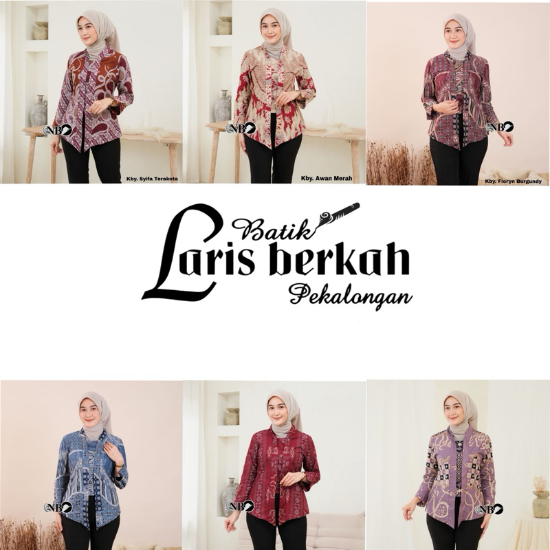 Atasan Blus Batik Kebaya