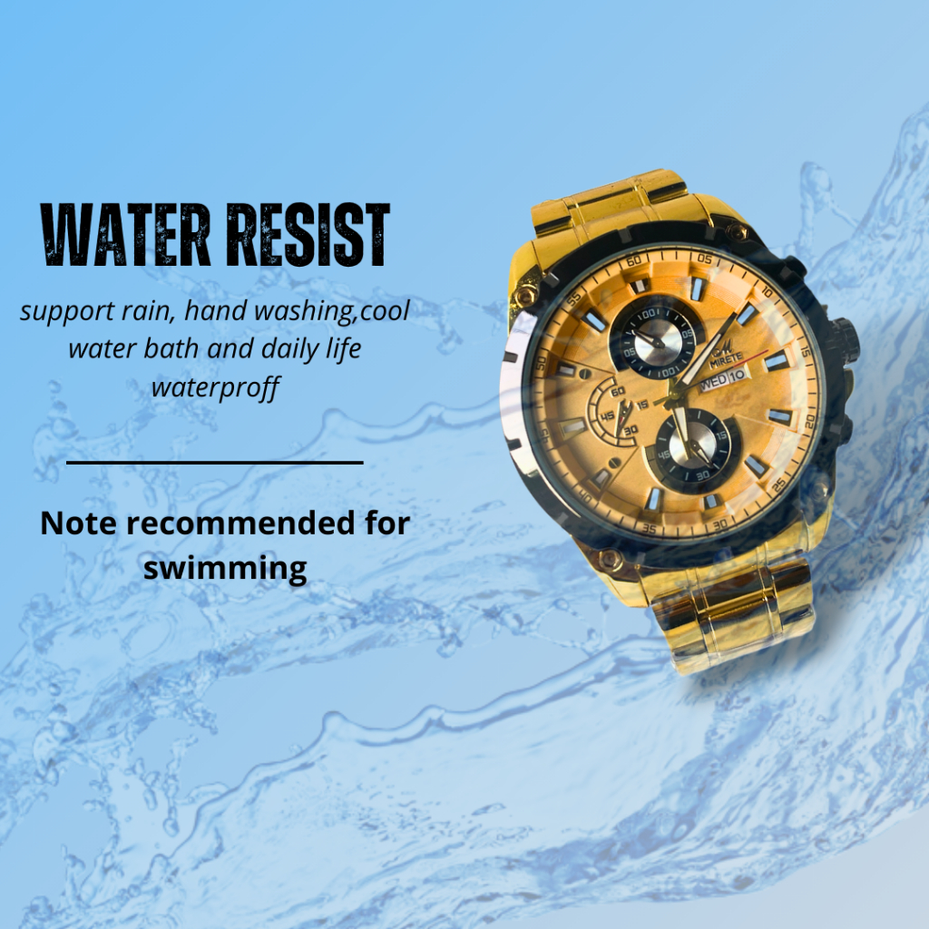 Jam tangan MIRETE WATER RESISTAN Original 8938
