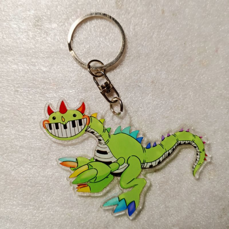 ganci akrilik Pianosaurus Poppy playtime 4 / keychain gantungan kunci Pianosaurus Poppy Playtime