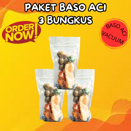 

Bakso Aci 3 pcs | Hemat 3pcs Baso Aci
