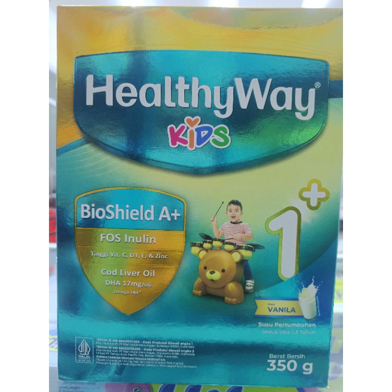 

HealthyWay Kids 1+ Vanilla / Madu 350 & 725gr