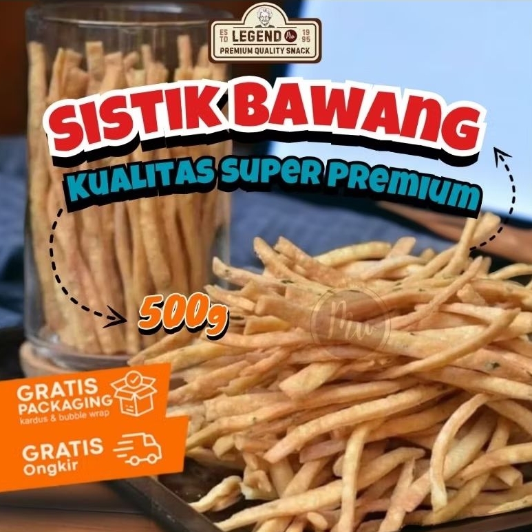 

Sistik Bawang Daun Seledri Legend Super Premium - 500gr