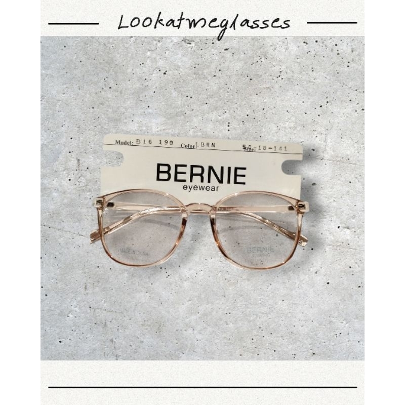 PAKET KACAMATA 5in1 (Transparant Brown.B16190)Frame kacamata pria dan wanita,semua frame minus,plus,