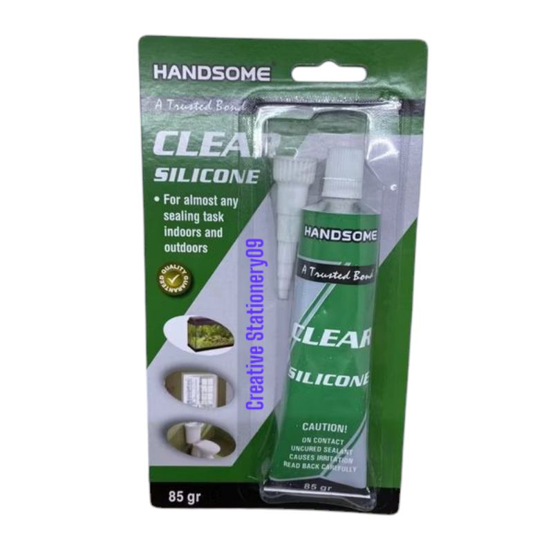 Lem Kaca HANDSOME / Lem Kaca Sealant Bening
Clear HANDSOME