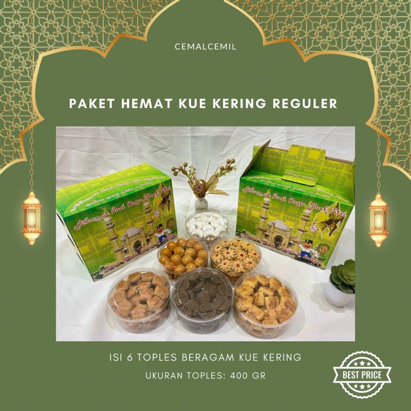 

Hampers Lebaran / Paket Kue Kering Reguler / Paket Kue Kering Lebaran / Kue Kering Lebaran