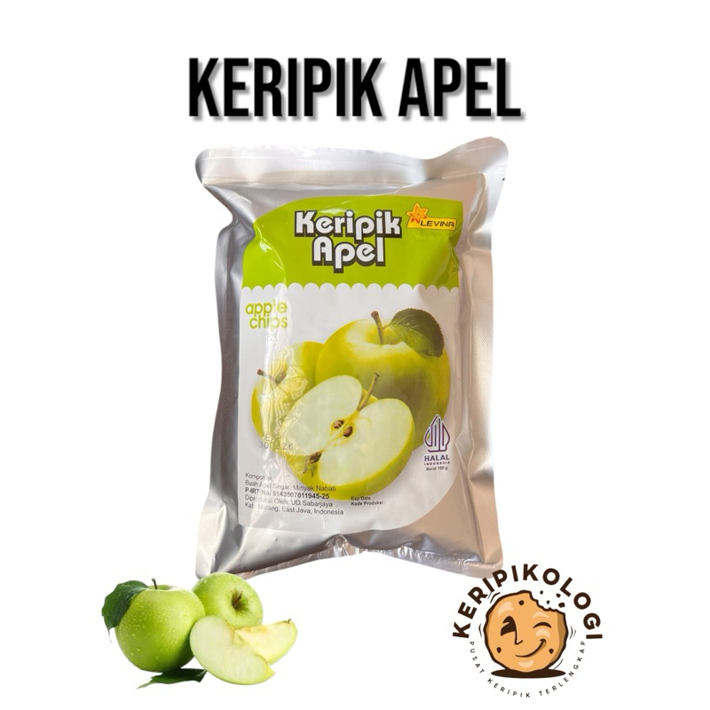 

KERIPIK APEL ASLI KUALITAS SUPER 100gr GROSIR