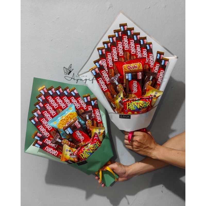 

Ayu Gift | BS 06 | Buket Snack Termurah 1 Hari Jadi Free Kartu ucapan | Buket Snack | Buket Wisuda | Buket Jajanan | Buket layangan | buket wayang | Buket ultah | Buket sempro