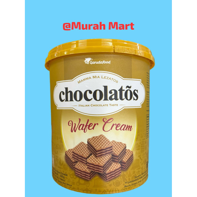 

(1 KALENG) CHOCOLATOS WAFER CREAM