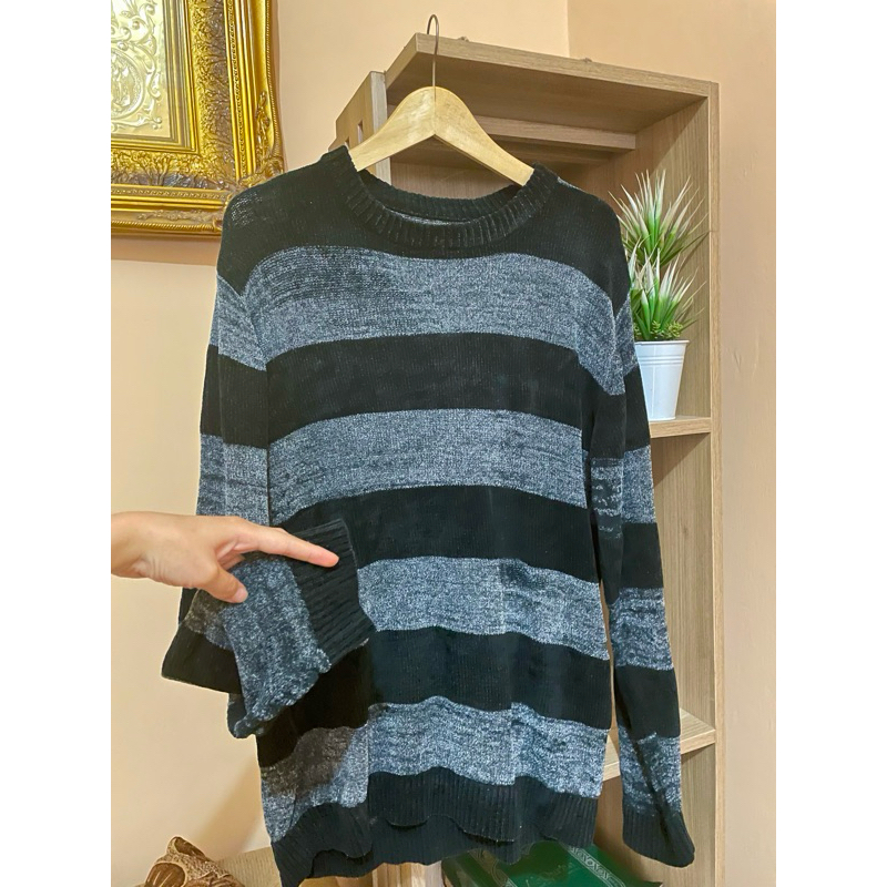 Sweater Bahan Rajut Velvet