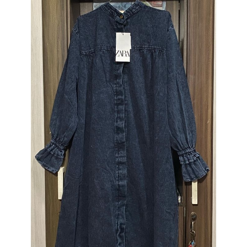 BARU Midi Dress jeans Zara