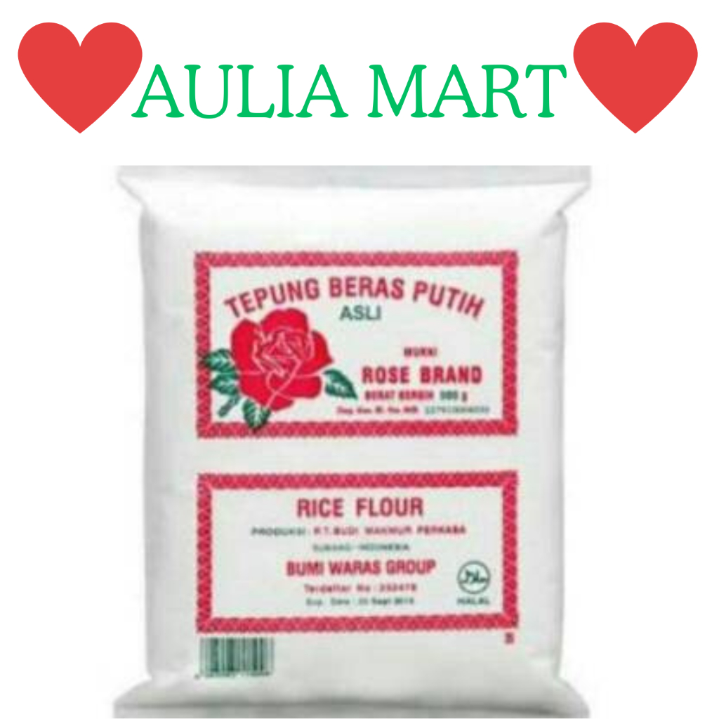 

Rose Brand Tepung Beras Putih 500gr