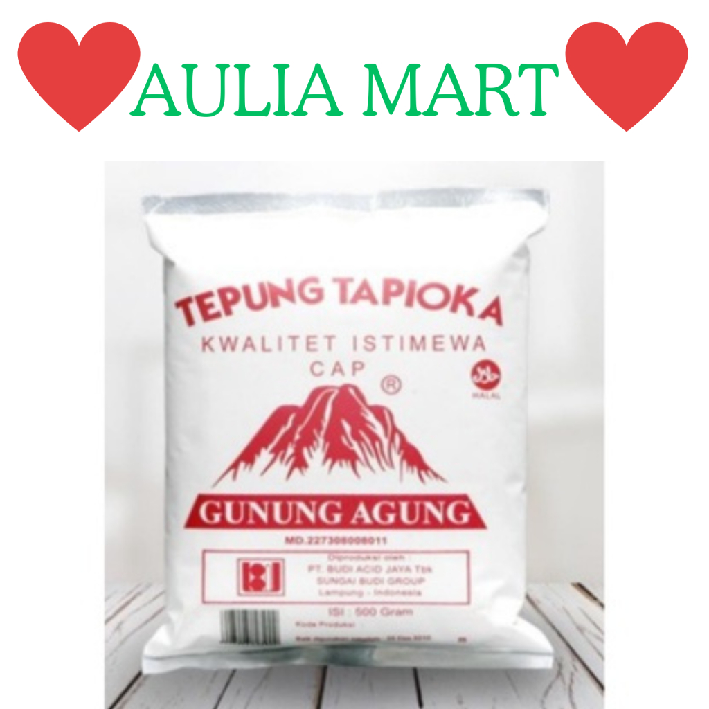 

Tepung Tapioka Gunung Agung Merah - 500 gram