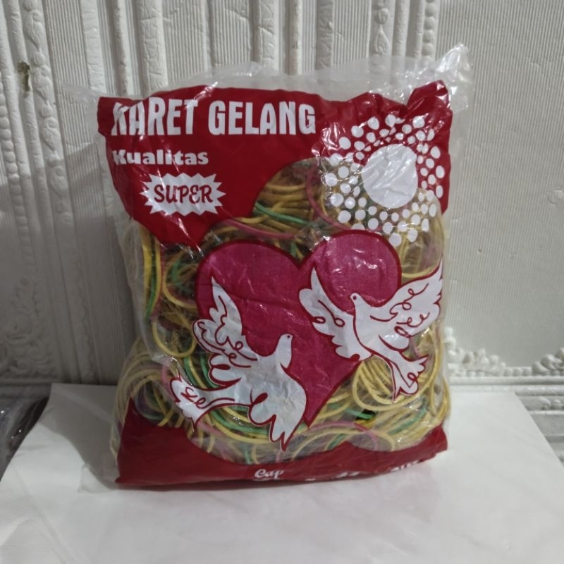 

karet gelang cap dua merpati isi -+ 400grm