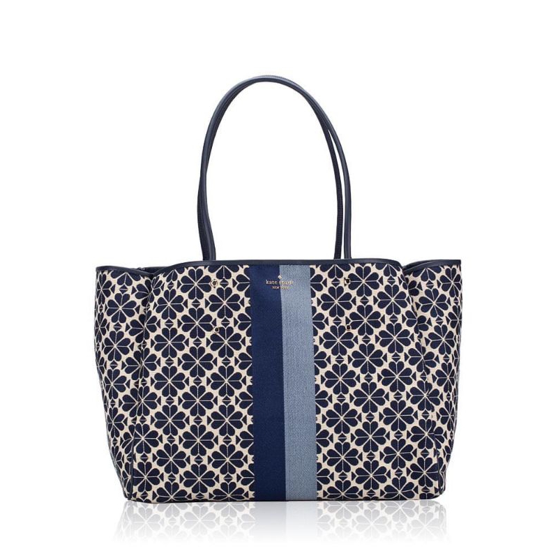 Kate Spade Flower Jacquard BLM Everything Large Tote