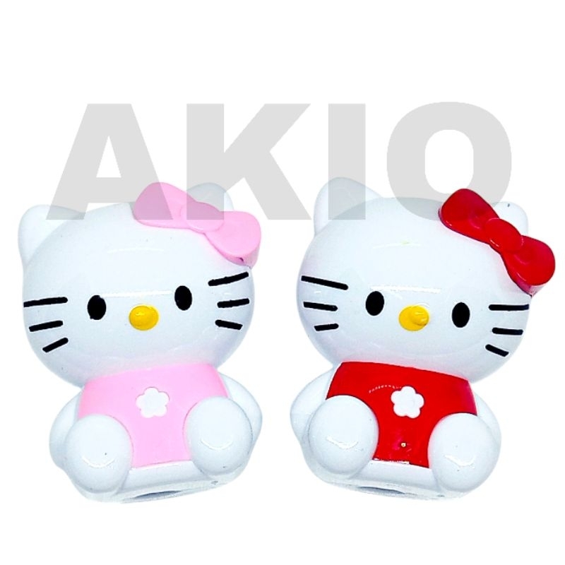 

Rautan Pensil Putar Karakter HELLO KITTY 616 Unik Lucu Serutan Asahan Meja Murah