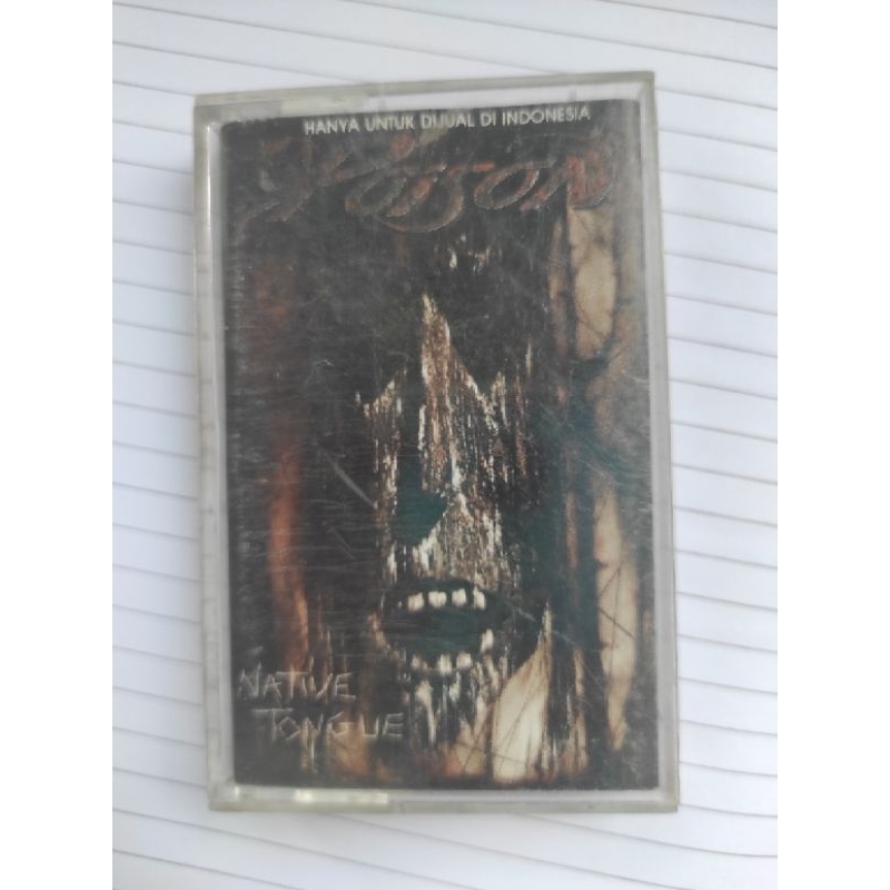 kaset pita POISON "native tongue"