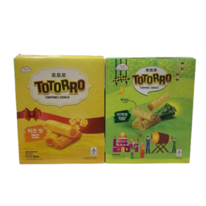 

TOTORRO TOPPOKI SNACK CHEZZY / SEAWEED 100G