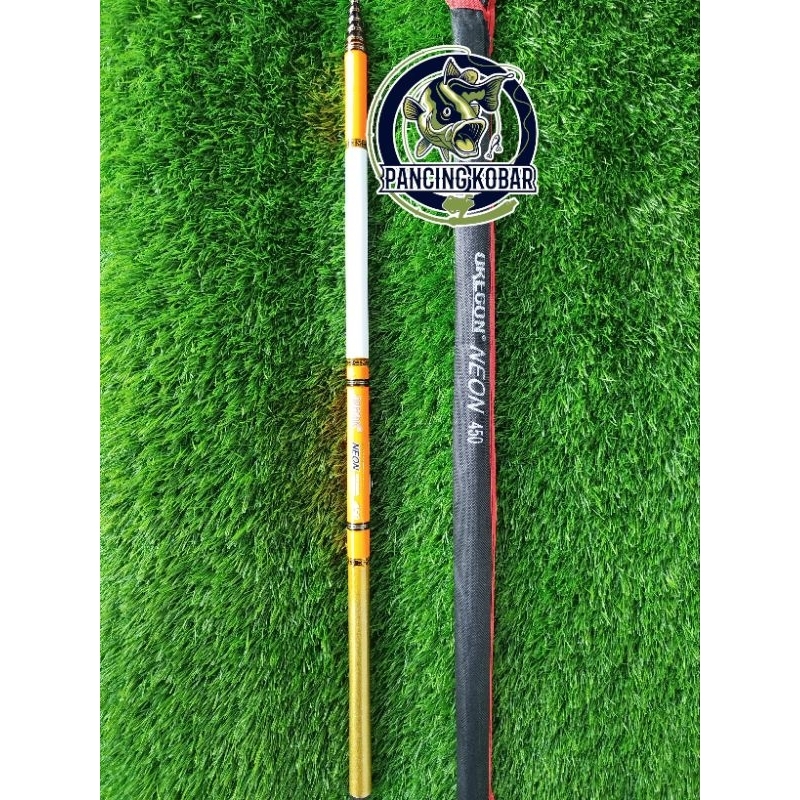 Joran Pancing Tegek oregon NEON-set kolong-reel set
