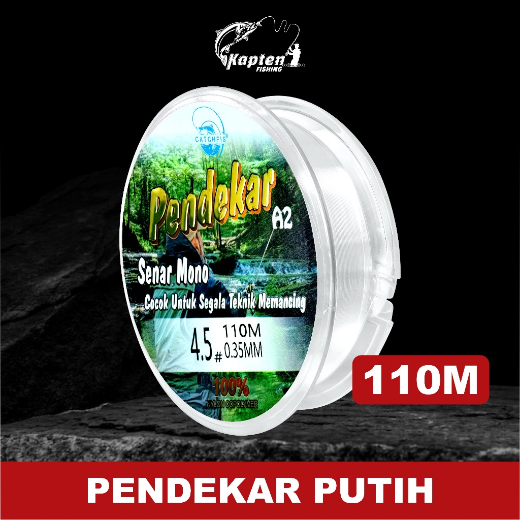 Senar Pancing 110m Senar PenDekar Senar Pancing Kuat  Nilon senar pancing super kuat senar promo