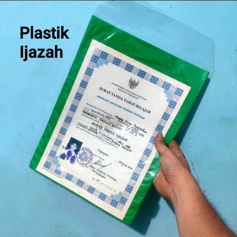 

5 Lembar Sampul Plastik Dokumen