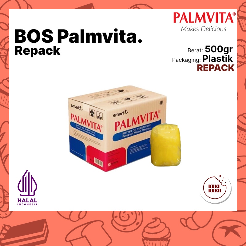 

Palmvita BOS 500gr Pengganti Butter REPACK | Butter Oil Subtitute Palmvita 500 gram