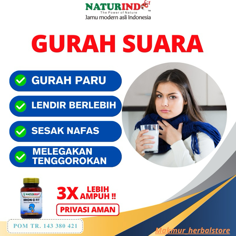 Obat Herbal Gurah Suara Merdu Ampuh Alami Nyaring Melengking Naturindofit