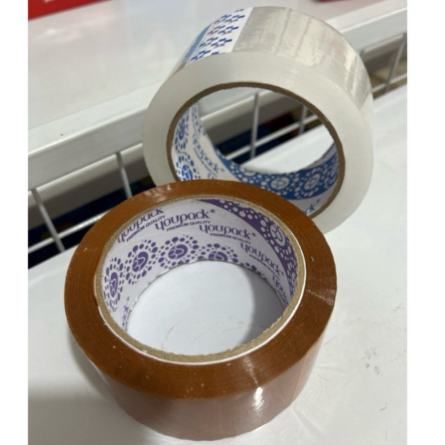 

ISOLASI / OPP YOUPACK 2 Inch 45mm x 90 Yard