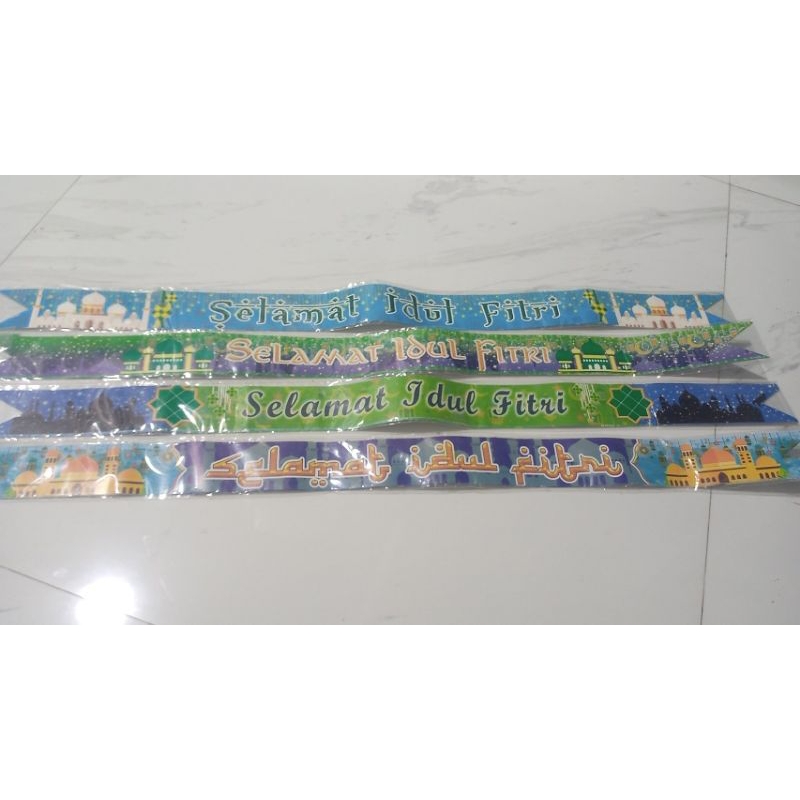 

Murah obral 1pak Pita selempang parcel lebaran idul fitri