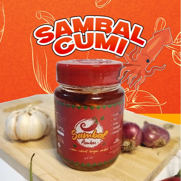 

Sambal Ambu | Sambal Cumi Kemasan Botol 200gr Enak Pedas Murah Tanpa Pengawet
