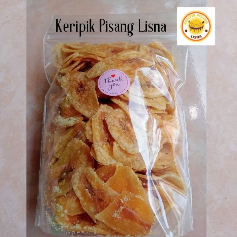 

Keripik Pisang Lisna - Varian Asin 250gr