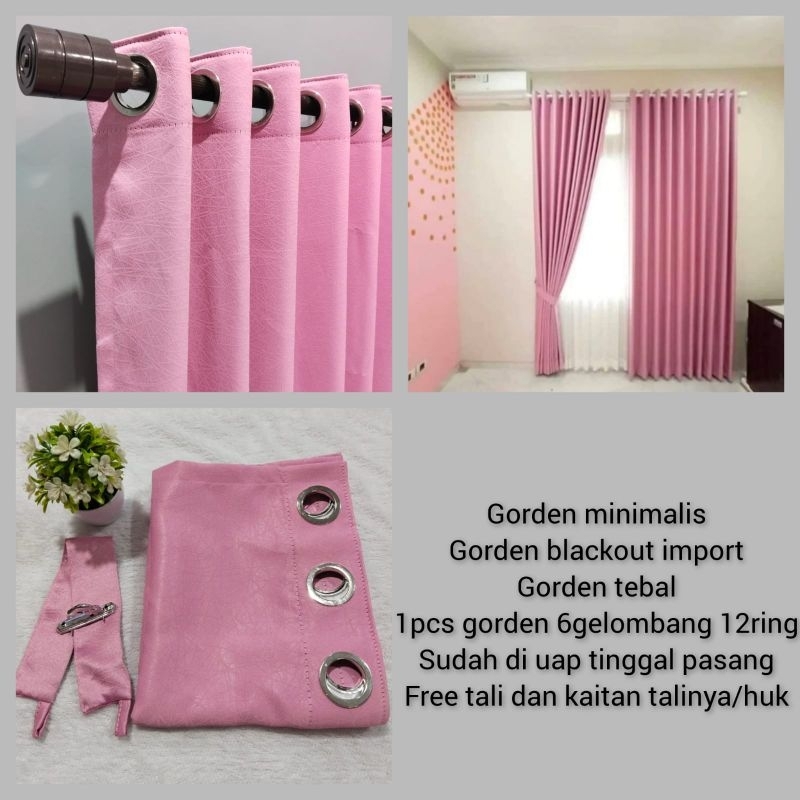 GORDEN BLACKOUT POLOS GORDEN JENDELA