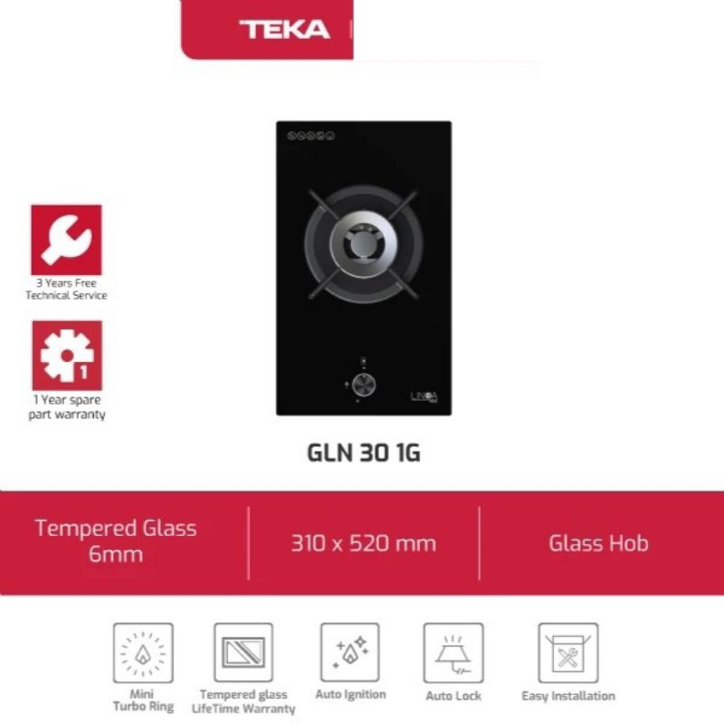KOMPOR TANAM LINEA GLN 30 1G GAS 1 TUNGKU