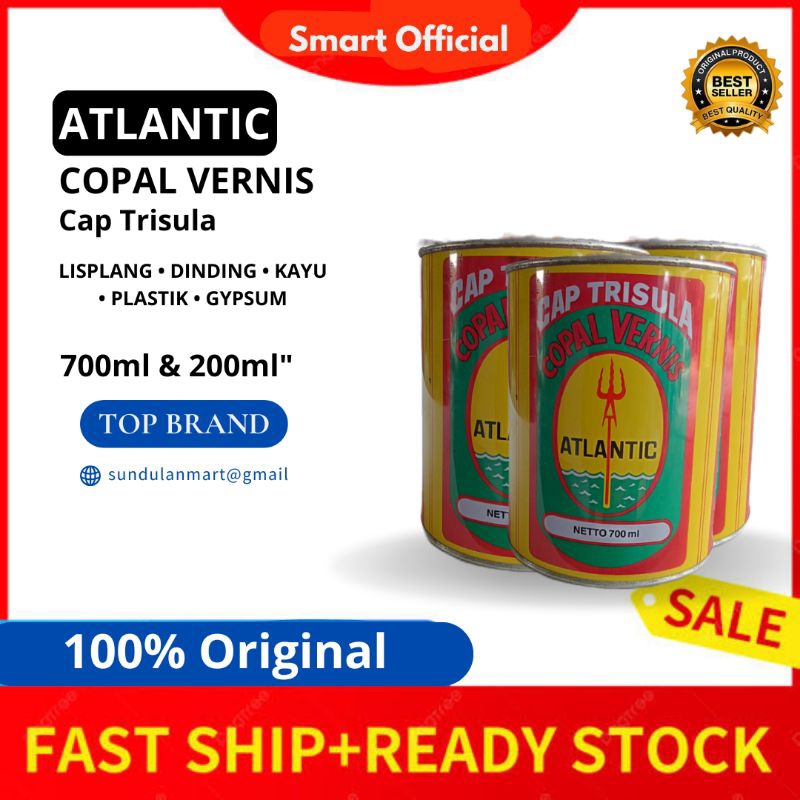 ATLANTIC COPAL VERNIS CAP TRISULA