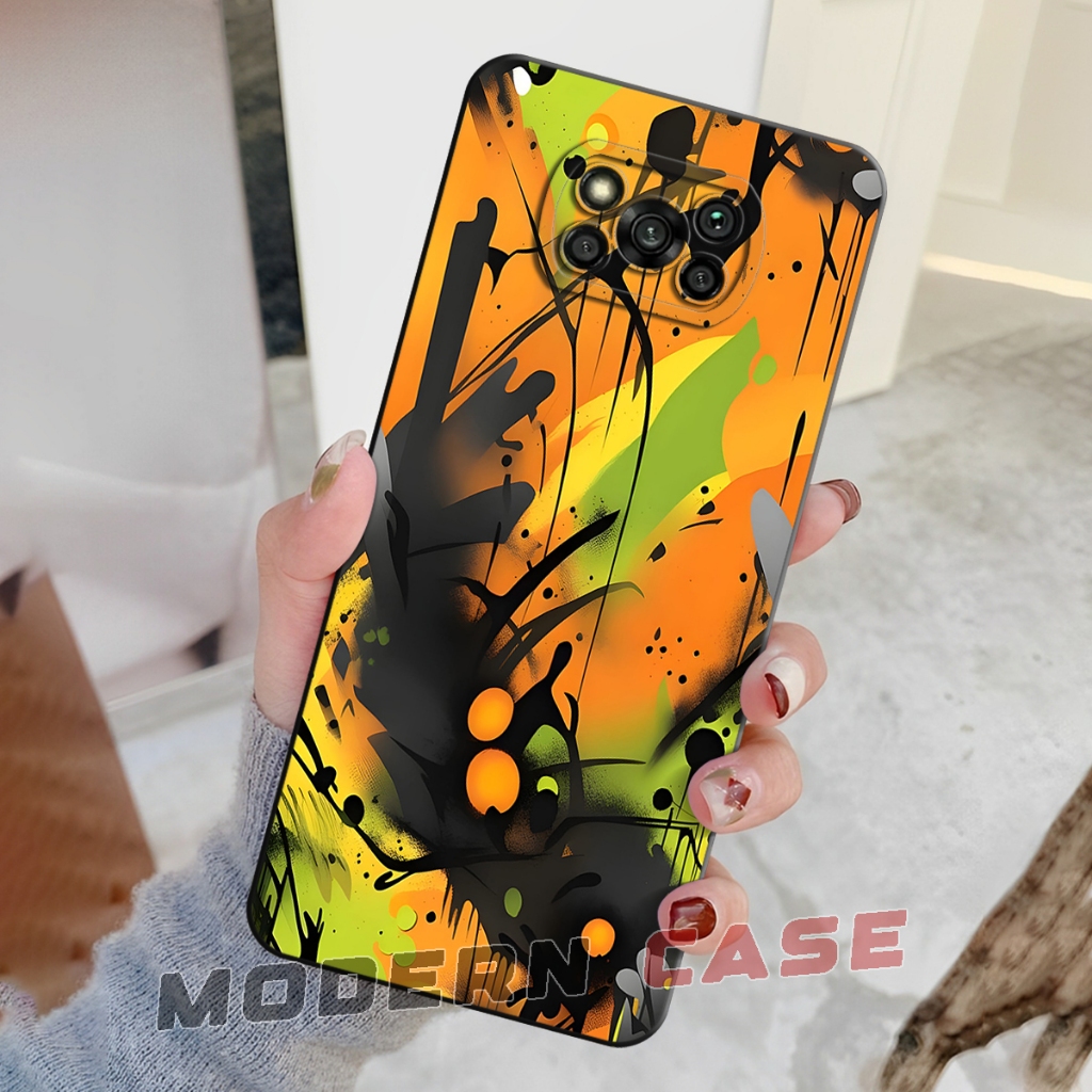 Softcase Hp Poco X3 / X3 NFC / X3 PRO Case Murah Silikon TPU Case Murah Case Fusion Aksesoris Hp Fas