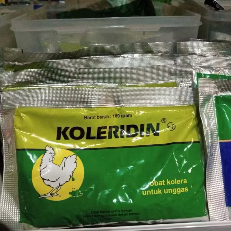 KOLERIDIN 100 Gram  - Obat Kolera Berak Hijau Berak Kapur Berak Putih