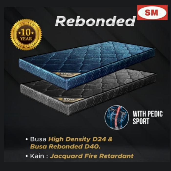 TILAM BUSA STEEL REBONDED - STEEL FOAM - KASUR BUSA 200/190