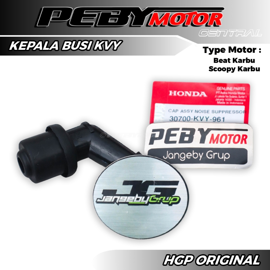 Cangklong Kepala Busi Beat Scoopy Karbu 30700KVY ORIGINAL Resmi HGP 30700KVY