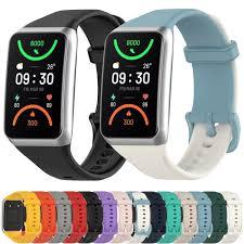 Strap Nylon Polos Oppo Band 2 Strap Oppo Band 2 2022 - Tali Jam Tangan Rubber Khusus Aneka Warna